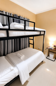 Bedroom 1 single size bunkbed