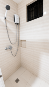 Bathroom 1 shower